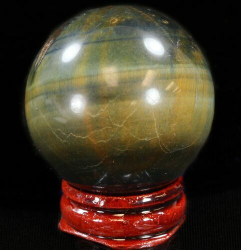 Polished Tiger's Eye Sphere #37696